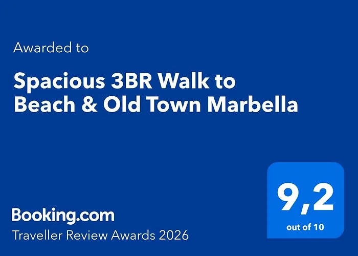 Spacious 3br Walk To & Old Town شقة ماربيا